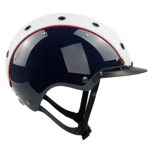 Sleva Jezdecká přilba CASCO Champ-3 Island blau