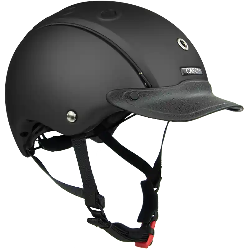Levný Jezdecká přilba CASCO CHOICE Turnier - Barva Hnědá