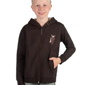 Dětská mikina HKM -Mia- - Barva HnědáVelikost 98/104 Novinka