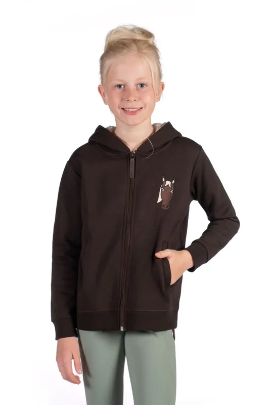 Dětská mikina HKM -Mia- - Barva HnědáVelikost 98/104 Novinka