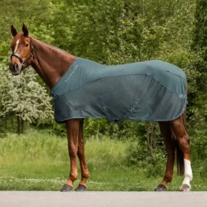 Fleecová deka Waldhausen Comfort se síťovinou - Barva Tmavě modráVelikost 165 cm Nízká Cena