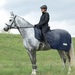 Aktuální Síťovaná bederní deka Waldhausen Comfort - Barva Tmavě modráVelikost 125 cm