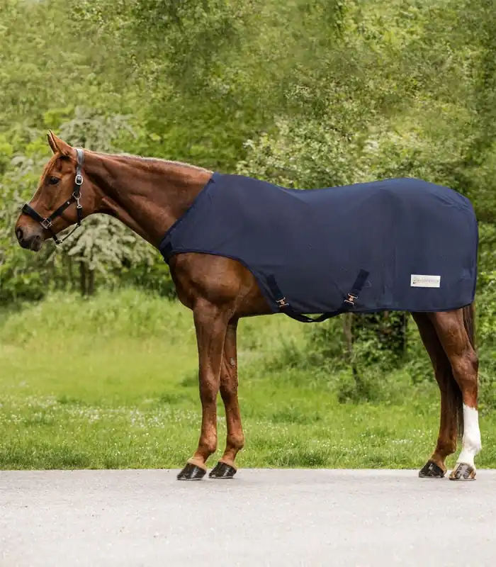 Cenově Výhodný Síťová deka Waldhausen Comfort - Barva Tmavě modráVelikost 125 cm