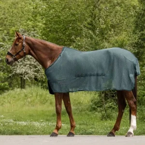 Síťovaná deka Waldhausen Comfort s ochranou břicha - Barva ŠediváVelikost 135 cm Rychlé Dodání