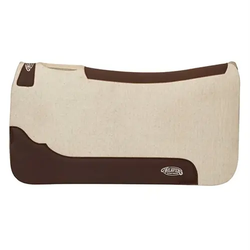 Westernová deka WEAVER Contoured Steam Pressed Merino Wool Felt 28" x 30" - 1" Nízká Cena