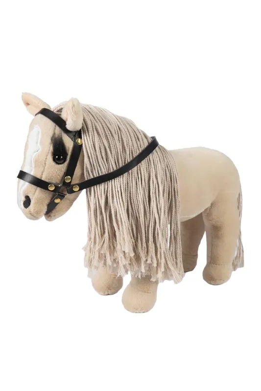 Poslední Šance Cuddle Pony s uzdečkou HKM - Barva Béžová