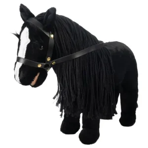 Vrácení Zdarma Cuddle Pony s uzdečkou HKM - Barva černá