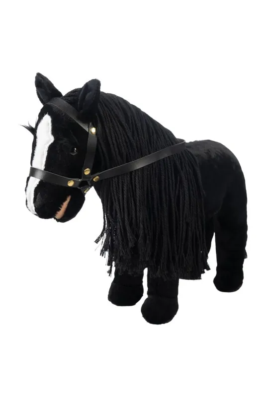 Vrácení Zdarma Cuddle Pony s uzdečkou HKM - Barva černá