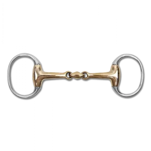 Akční Nabídka Udidlo oliva 2x lomená Waldhausen Cyprium 18mm