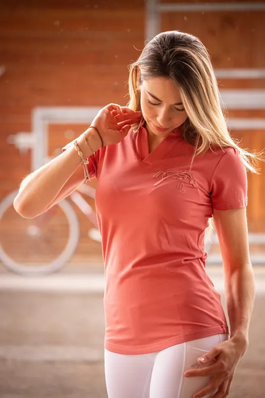 Dámské polo tričko Penelope Josie - Barva RůžováVelikost L Víkendová Akce