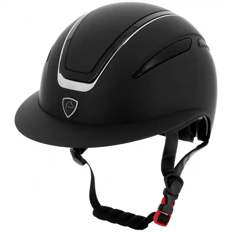Koupit Online Jezdecká helma EQUITHEME Agris Wide Visor - Velikost 53-55 cm