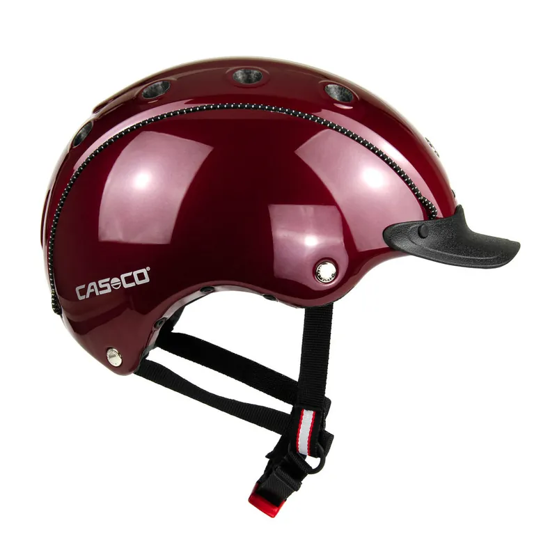 Jezdecká přilba Casco CHOICE TURNIER - Barva Vínová Nízká Cena