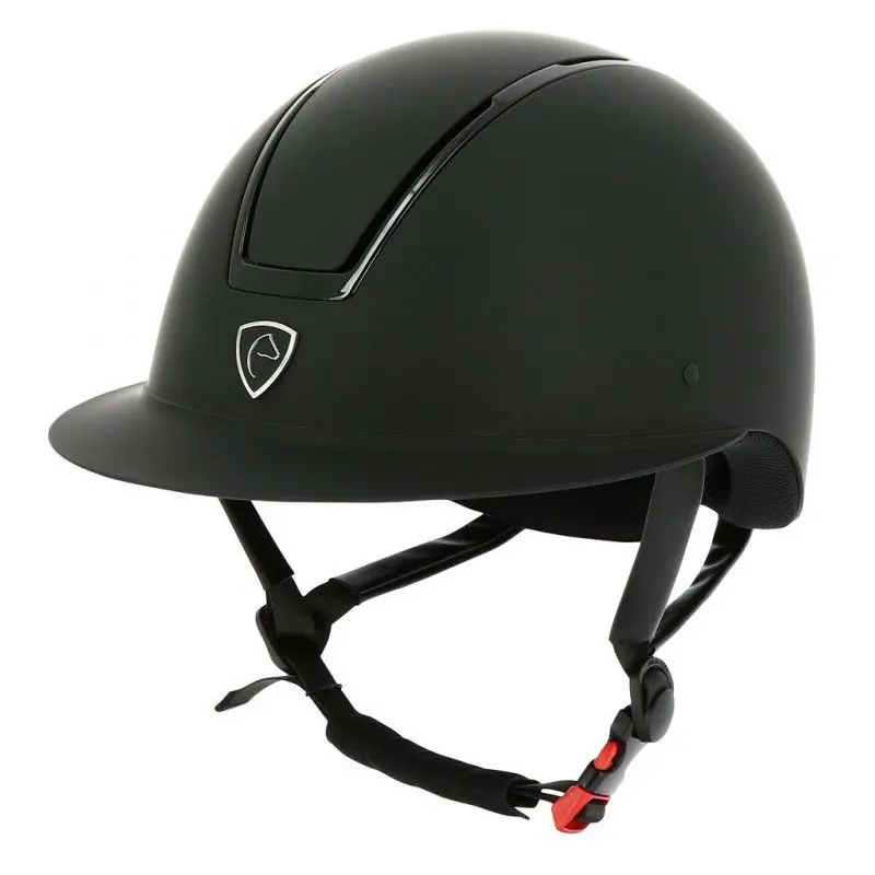 Jezdecká přilba EQUITHÈME Glint Mat - Barva Navy/navyVelikost 55-57 cm Zlevněný