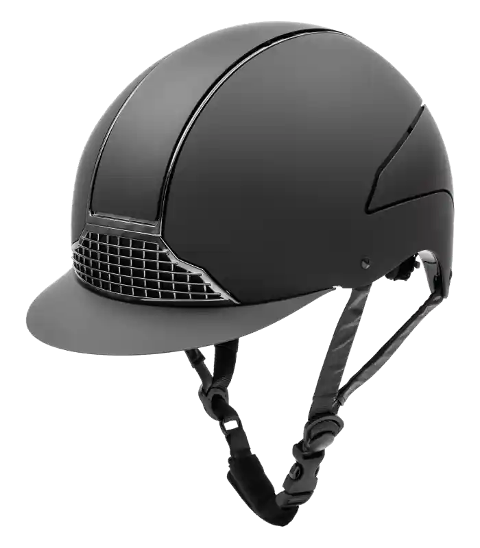Značkový Jezdecká přilba Swing H24 chrome - Velikost 55-57 cm