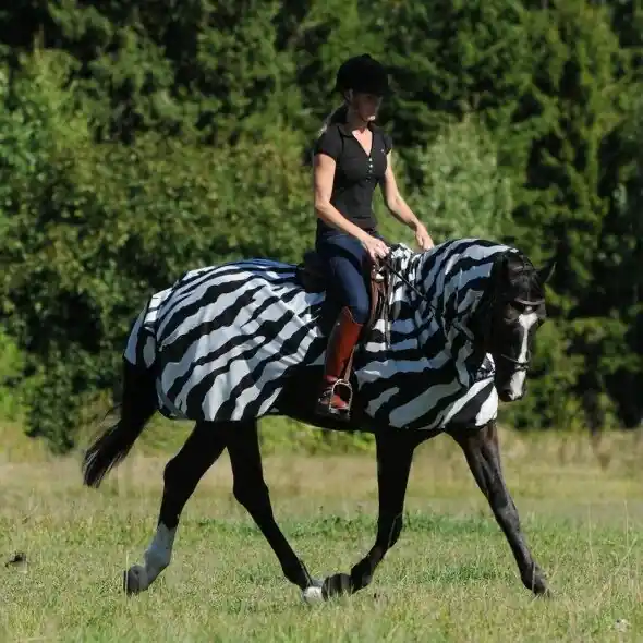 Ihned K Objednání Jezdecká síťová deka BUCAS BUZZ-OFF ZEBRA - Velikost XL