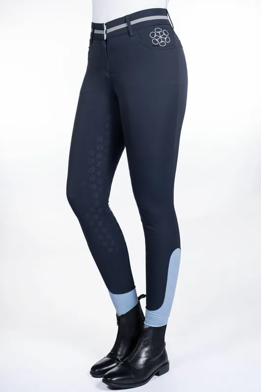 Jezdecké legíny HKM Bloomsbury fullgrip - Velikost 38 Výprodej