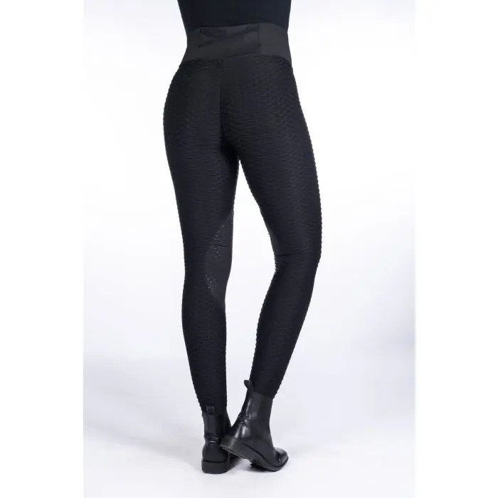Koupit Online Jezdecké legíny HKM Edinburgh Shape knee grip - Barva ČernáVelikost 40/ 42