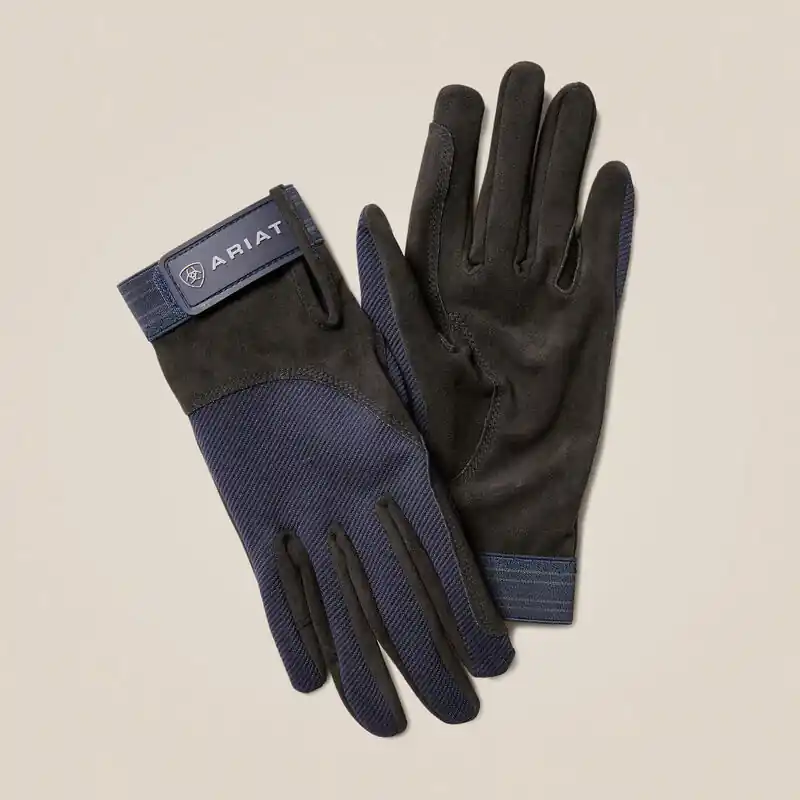 Poslední Šance Jezdecké rukavice Ariat TEK Grip Navy - Barva NavyVelikost 8,5
