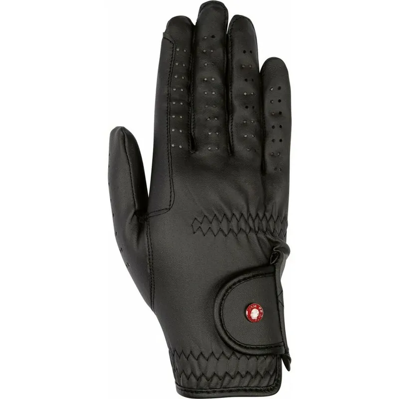 Výhodná Nabídka Jezdecké rukavice - Professional Soft - HKM - Barva ČernáVelikost S