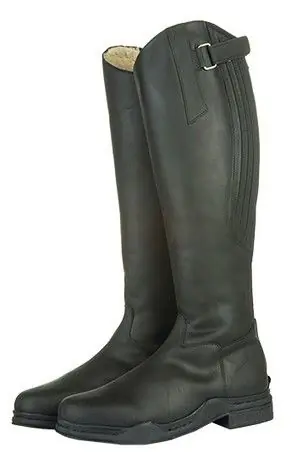 Jezdecké zimní boty HKM Country Arctic výška standard/široké - Barva ČernáVelikost 45 Vrácení Zdarma