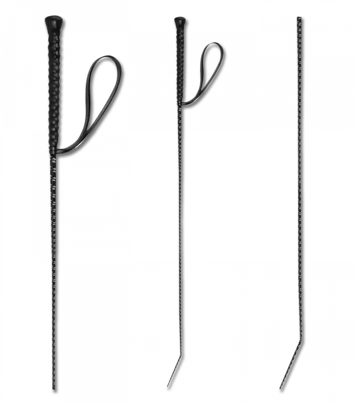 Akční Nabídka Reflexní bičík Waldhausen s poutkem 90 cm - Barva černá