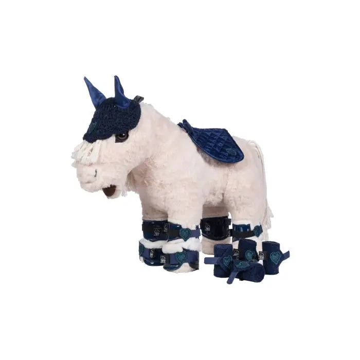 Super Cena Jezdecký Set pro Cuddle pony HKM - Barva Modrá