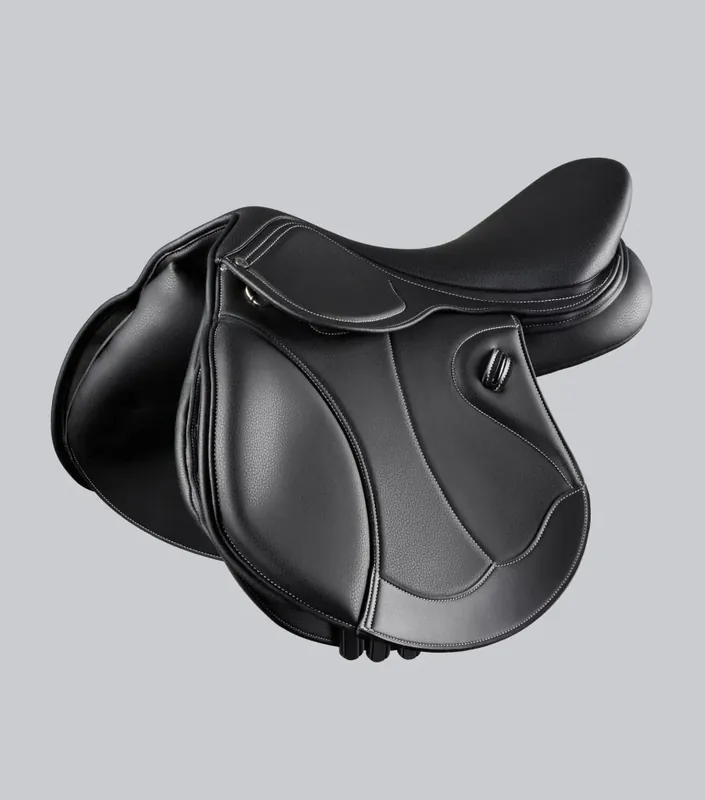 Skokové sedlo PREMIER EQUINE Antibes - Barva HnědáVelikost 16,5" Nejlepší Volba