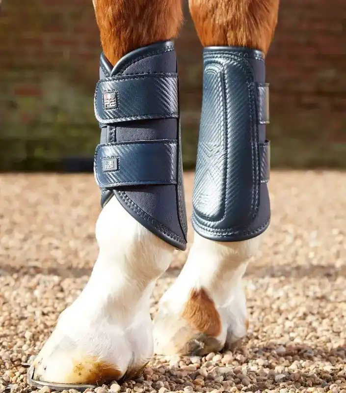 Kamaše Premier Equine Carbon Air-Tech - Barva ModráVelikost M Oblíbený