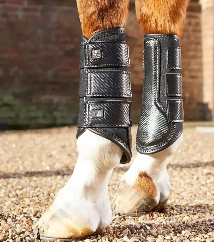 Autentický Kamaše Premier Equine Carbon Air-Tech - Barva ČernáVelikost L