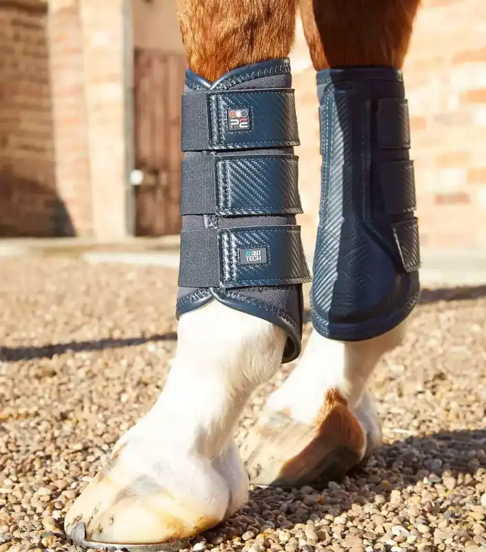 Horká Nabídka Kamaše Premier Equine Carbon Air-Tech - Barva ModráVelikost M