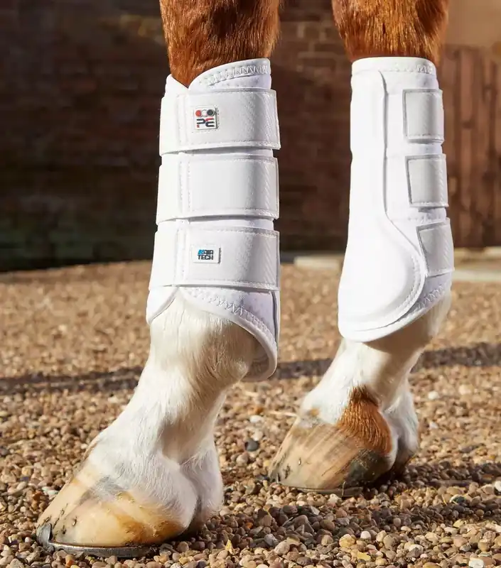 Horká Nabídka Kamaše Premier Equine Carbon Air-Tech - Barva BíláVelikost M