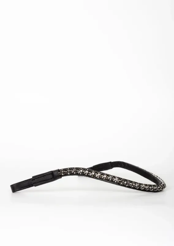 Kožená čelenka Makari CRYSTAL GREY Must-Have