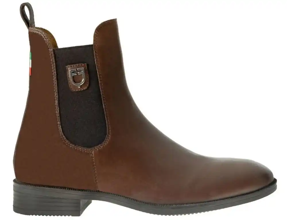 Expresní Doručení Kožená jezdecká pérka EQUESTRO - Barva černáVelikost 46