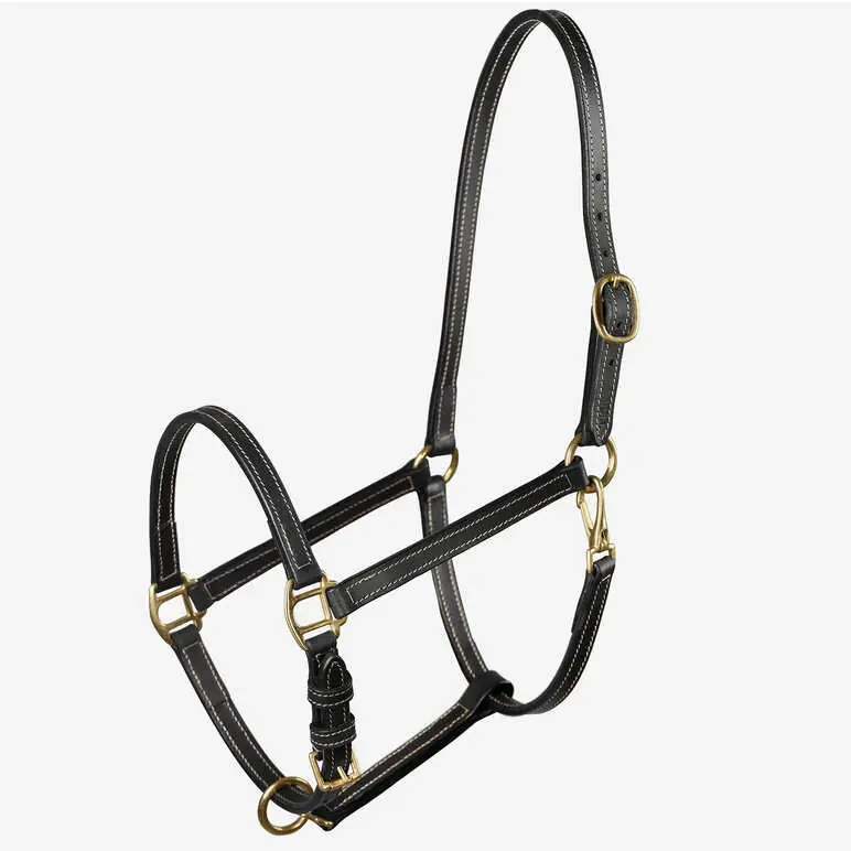 Víkendová Akce Kožená ohlávka Horze Fremont - Barva HnědáVelikost SHETLAND