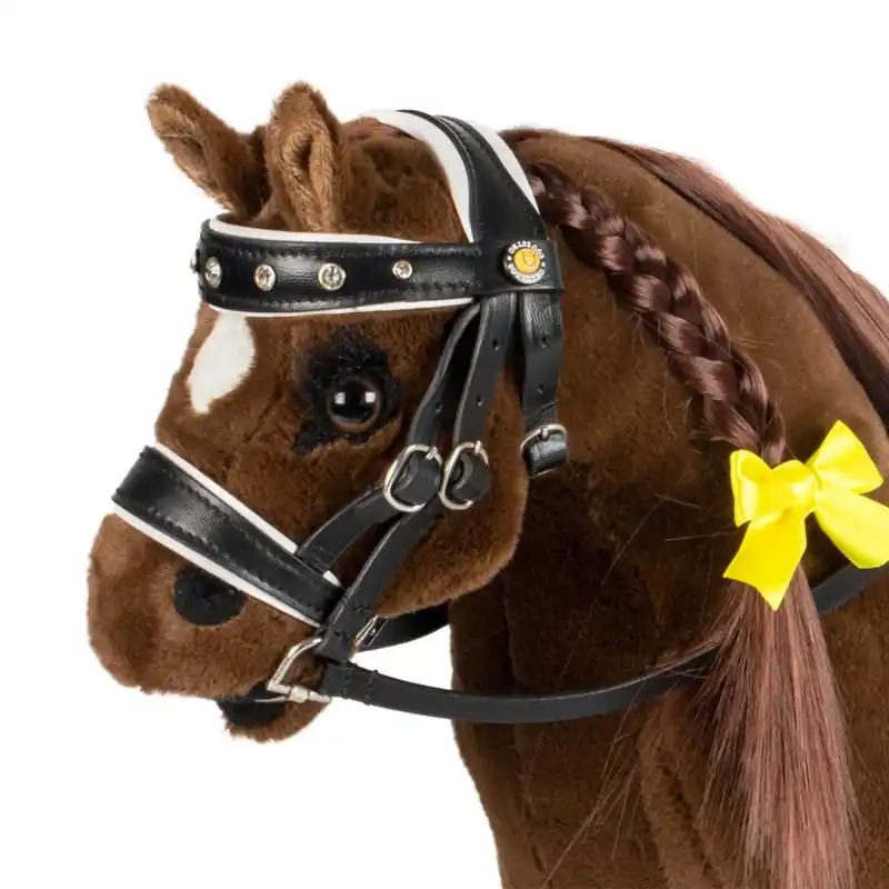 Kožená uzdečka pro plyšového koníka Equestro Výhodná Nabídka