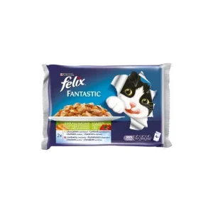 Felix Fantastic lahodný výběr se zeleninou v želé 4x100g Časově Omezené