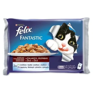 Felix Fantastic lahodný masový výběr v želé 4x100g Objednat Nyní