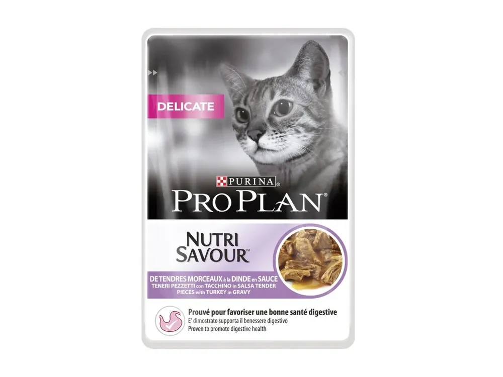 Jen Po Omezenou Doba ProPlan Cat Delicate krůta ve šťávě 85g