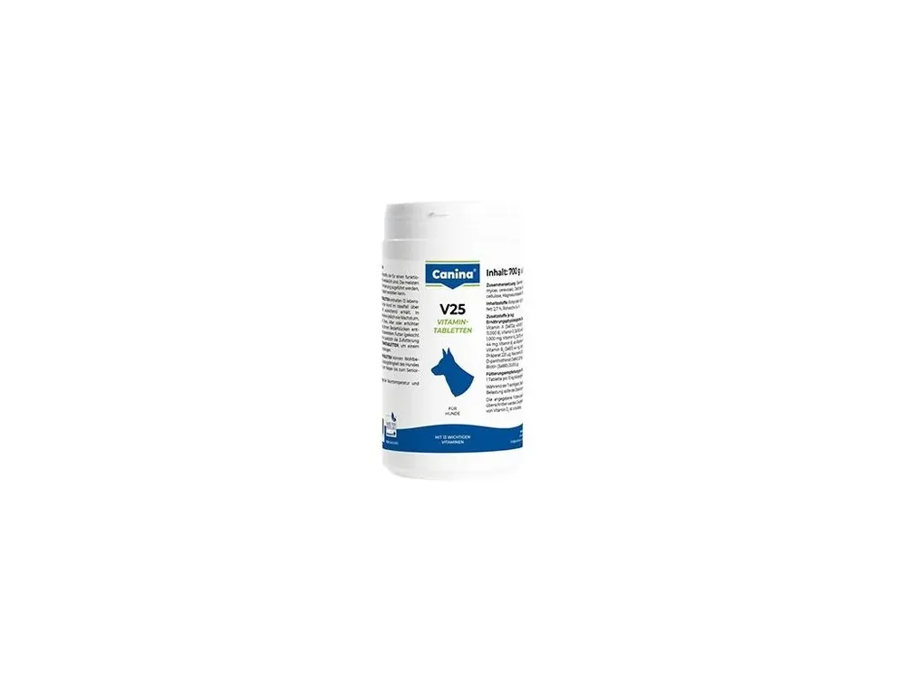 Nejlepší Cena Canina V25 Vitamin Tabs 700g (210tbl.)