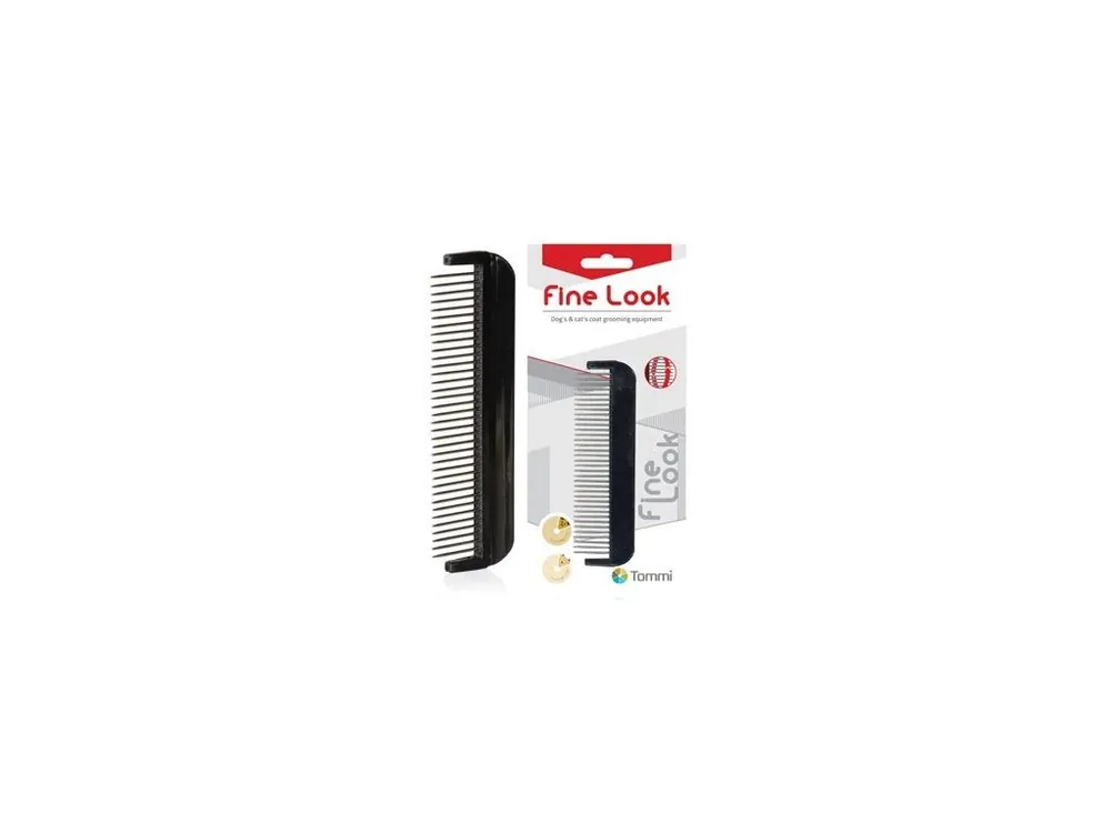 Aktuální Hřeben Fine Look otočné zuby 13 cm