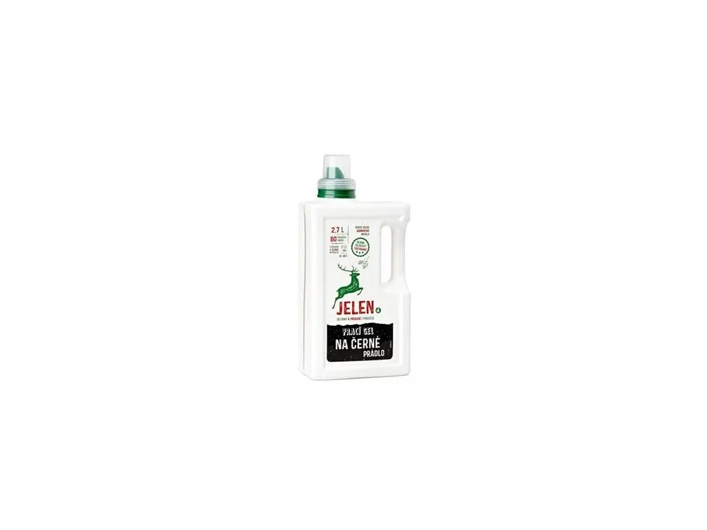Prací prostředek Jelen black gel 2,7l 60dávek Rychlé Dodání