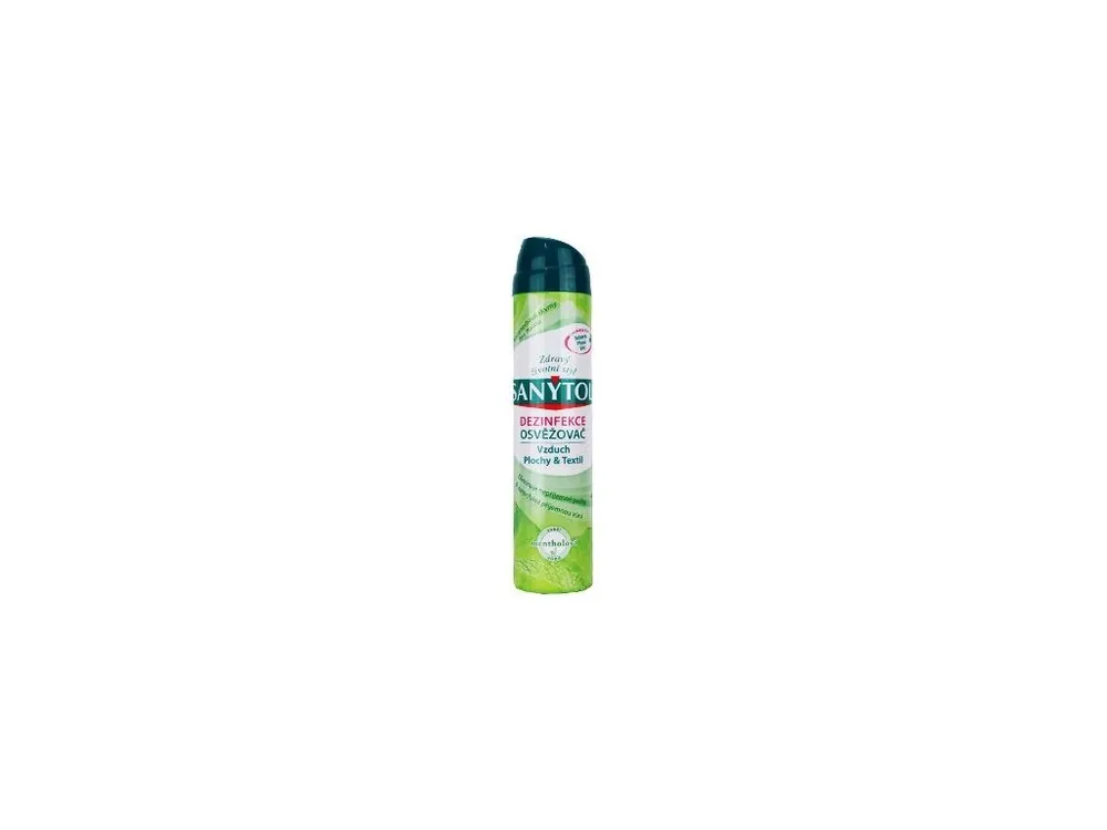 Poslední Šance SANYTOL dezinfekční osvěž.vzduchu s menthol vůní 300ml