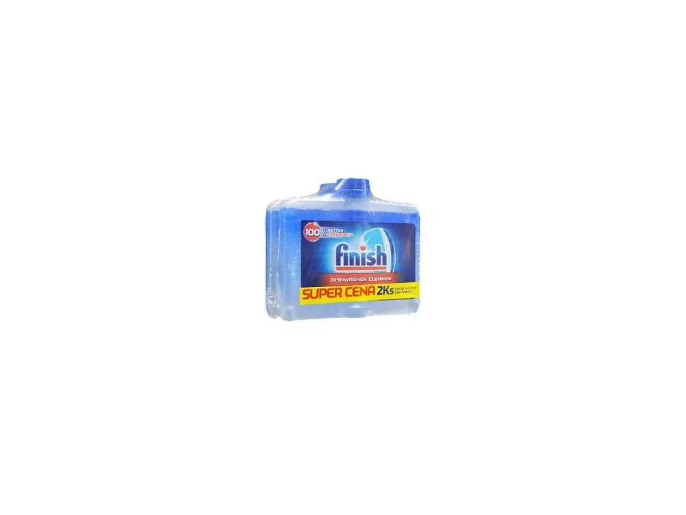 Čistič pro myčky FINISH 2x250ml Výprodej
