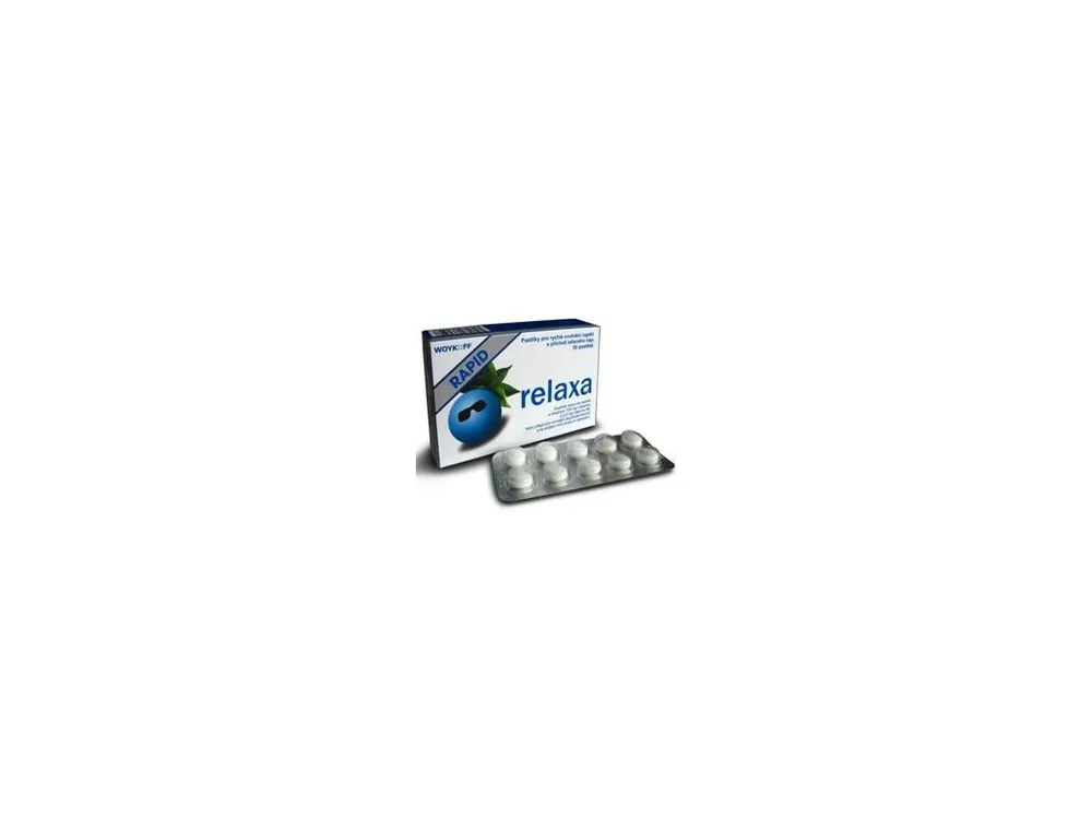 Relaxa RAPID pastilky 30ks Koupit Online
