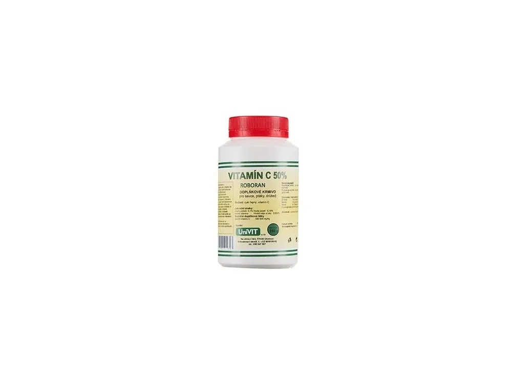 Vitamin C Roboran 50 plv 250g Vrácení Zdarma