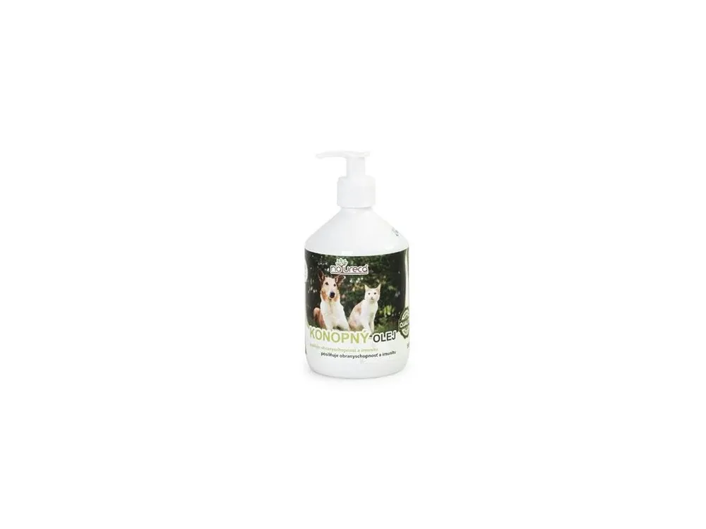 Přímo Od Výrobce NATURECA Konopný olej 500ml