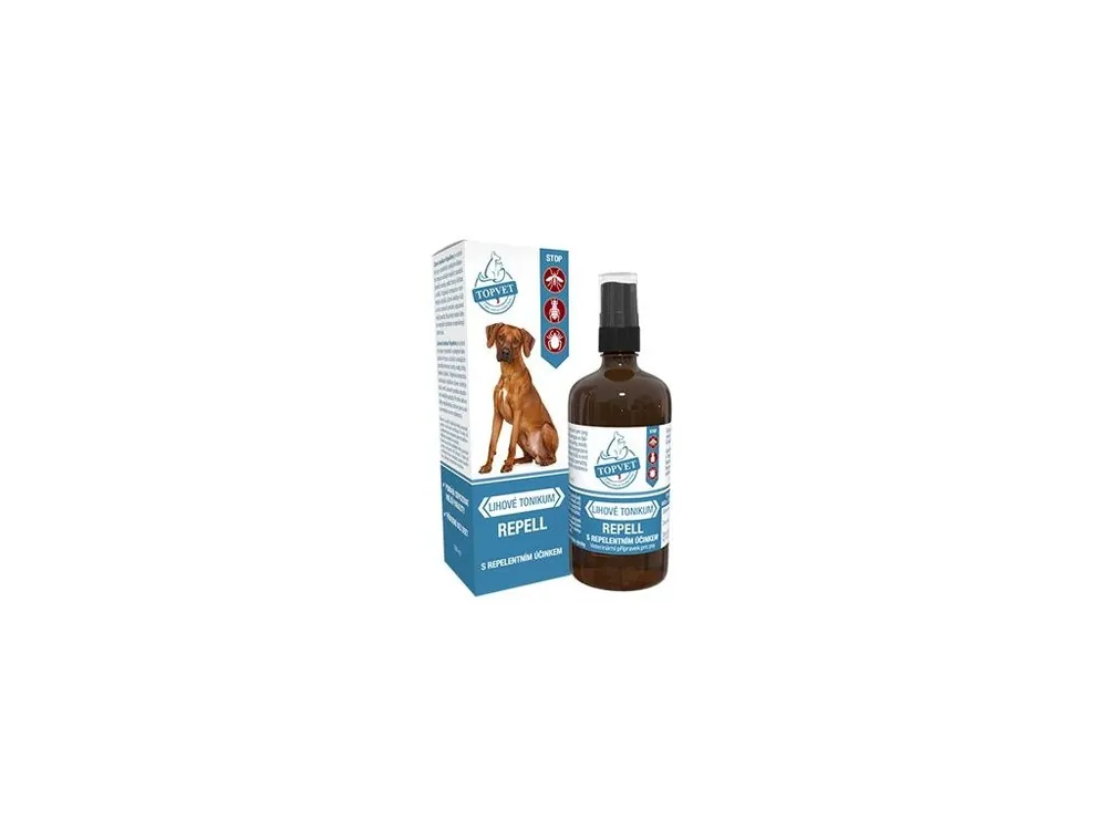 Lihové tonikum Repell pro psy TOPVET 100ml Nová Kolekce