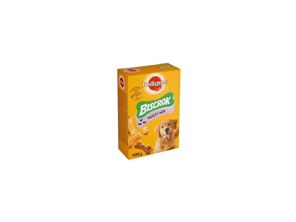 Dokud Zásoby Vydrží Pedigree Pochoutka Multi Biscrok 500g