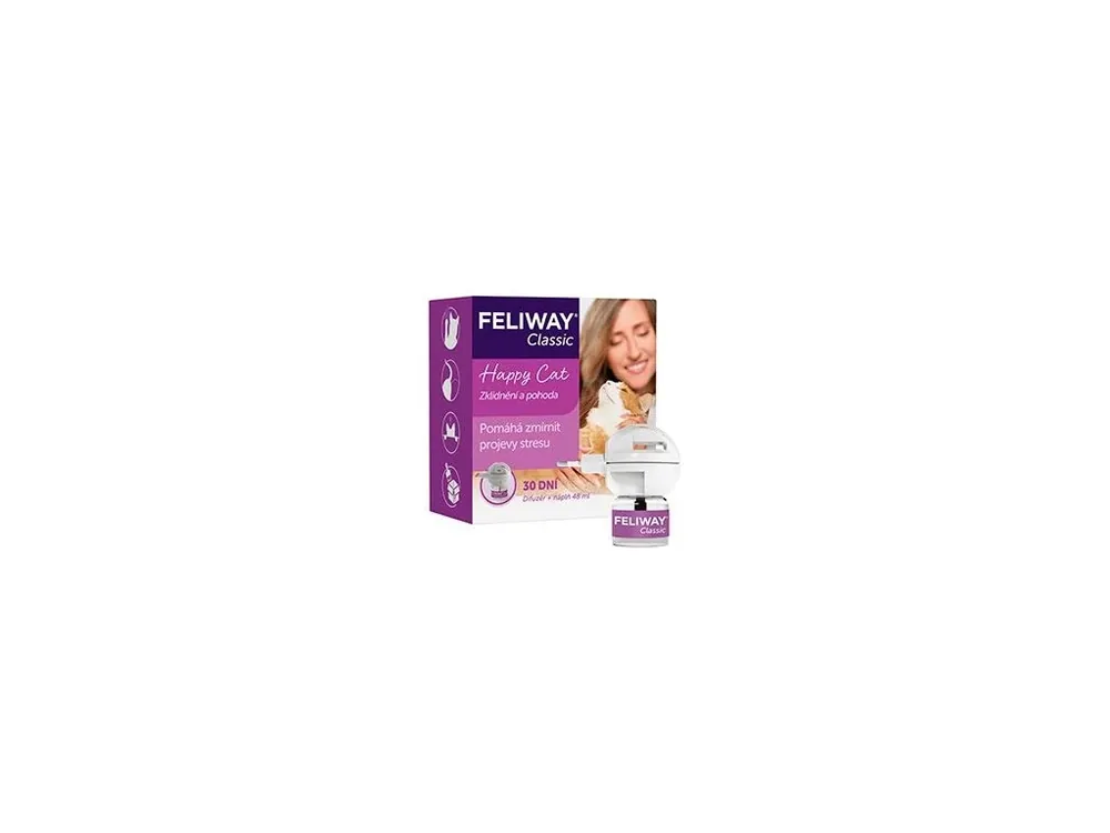 Ihned K Objednání Feliway difuzér + lahvička s náplní 48ml