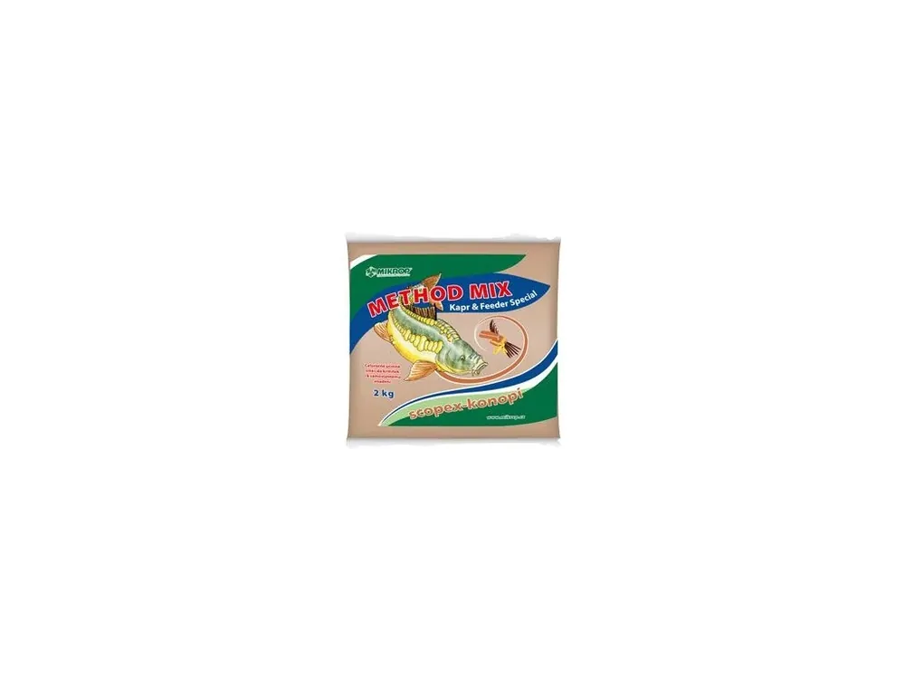 Method mix pro ryby scopex - konopí 2kg Nejprodávanější